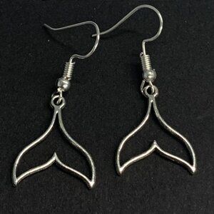 Whale Earring, Whale Tail, Whale Jewelry, Nautical Earring, Gift Idea